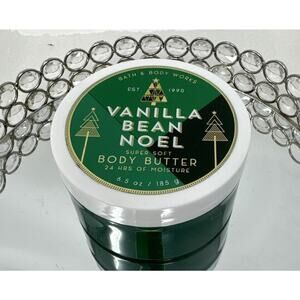 Bath & Body Works Super Soft Body Butter Vanilla Bean Noel Christmas 6.5oz NEW